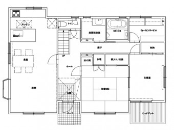 リフォーム後の図面 リフォーム後の図面